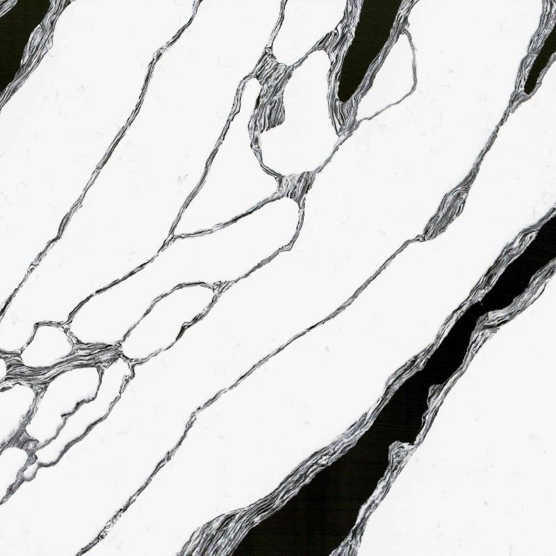 ホワイトパンダ 黒白クォーツ 折りたたみ強さ 40-70 トップクォーツカウンタータップ 努力のない清掃