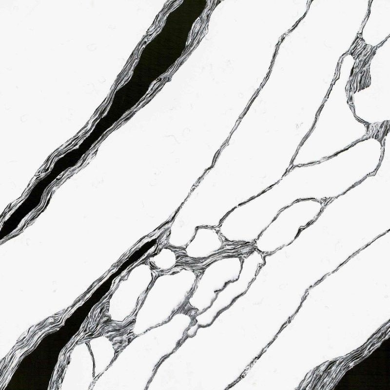 ホワイトパンダ 黒白クォーツ 折りたたみ強さ 40-70 トップクォーツカウンタータップ 努力のない清掃