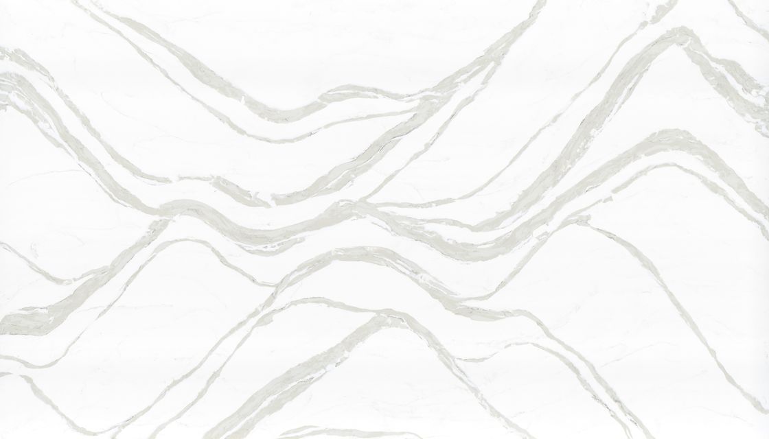 OLK7528 ビッグウェーブ 天然石風 施工業者・卸売業者向け人気クォーツストーン表面材