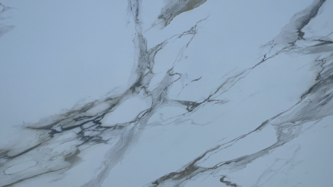 OLK1003G カラカッタ ゴールド 新品コレクション ヴァン・トゥ・フル・ボディ プリント クォーツストーン HD インクジェット印刷技術 スラブ